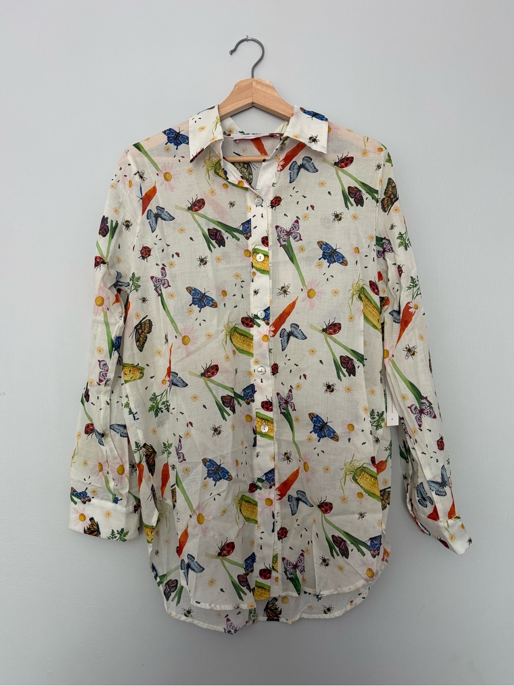 NWT Lisa Says Gah Tessa Garden Button Down Top